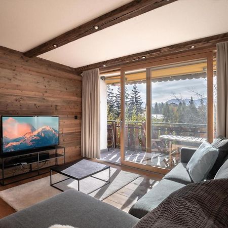 Apartment Etrier Crans-Montana Exterior foto