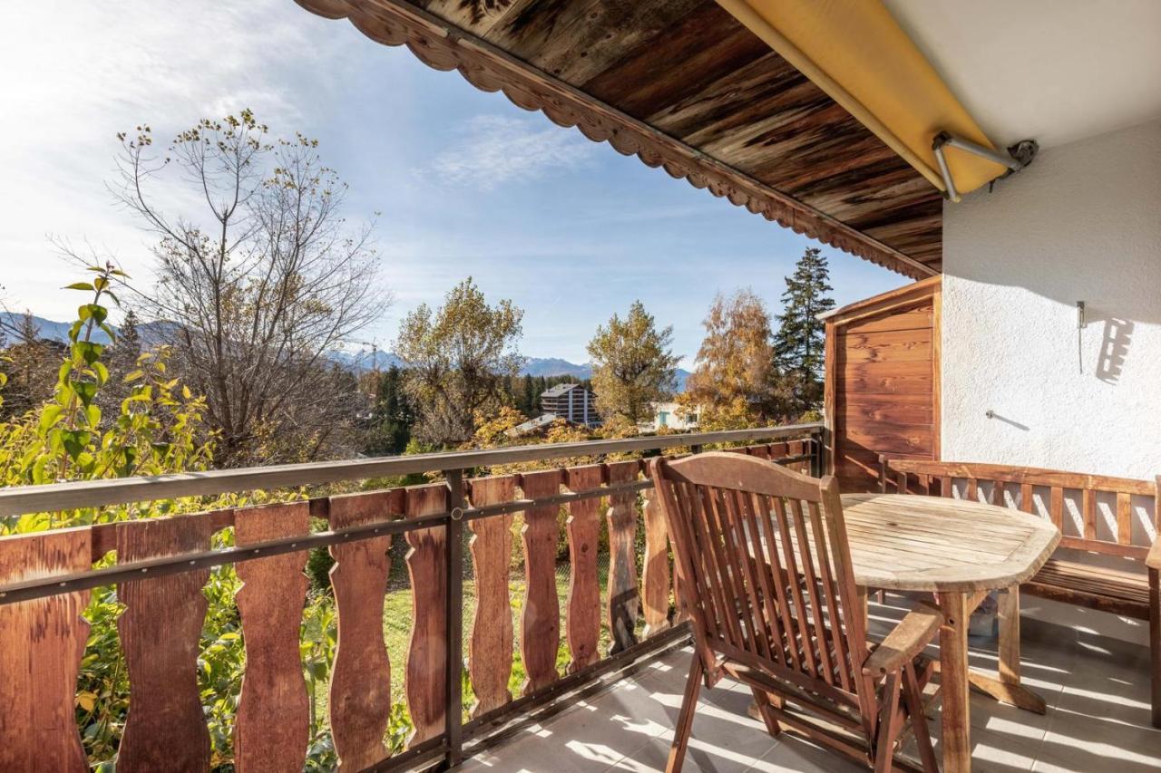 Apartment Etrier Crans-Montana Exterior foto